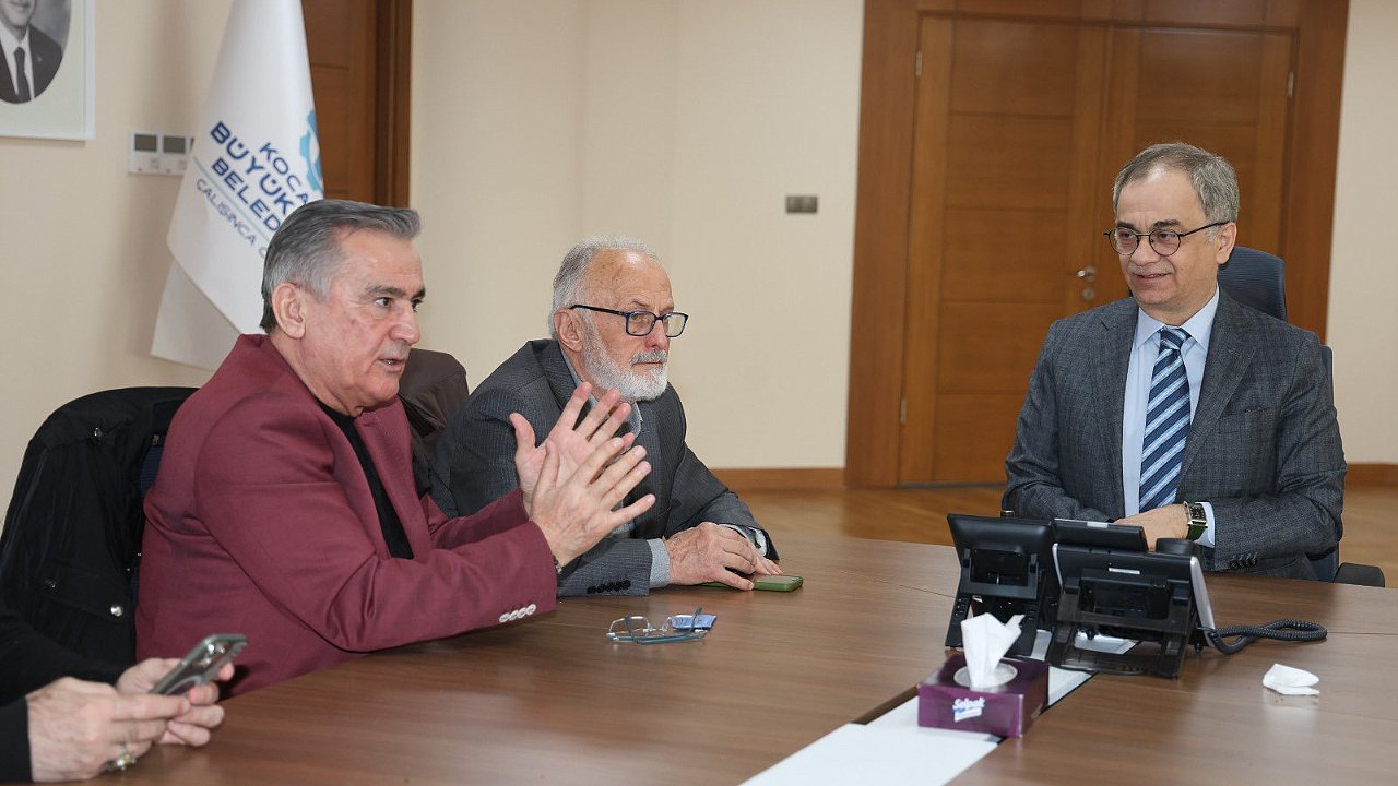 Baraçlı, Kocaeli’nin efsane spor adamlarını ağırladı