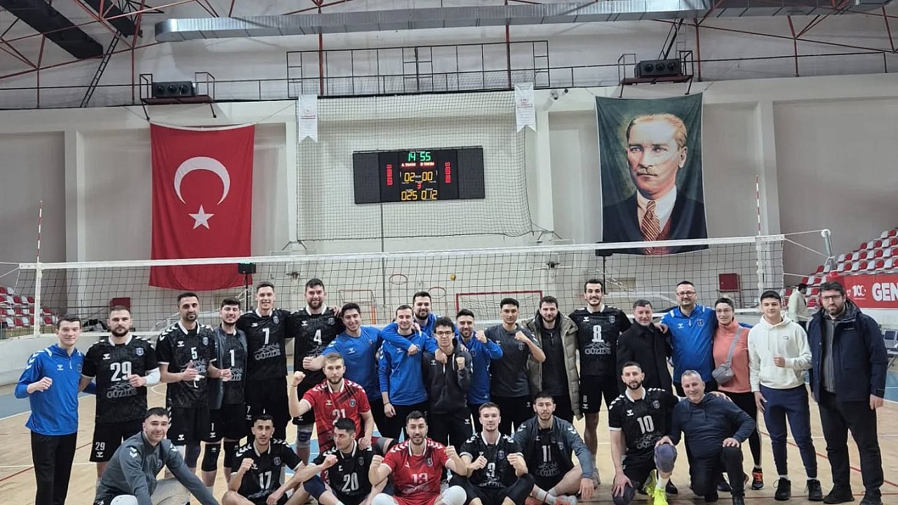 Gebze Voleybol Takımı Evinde 3-0 Farklı Galip
