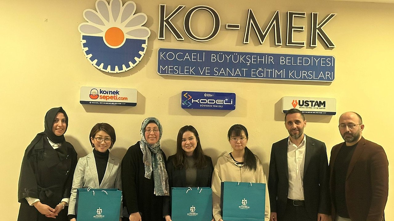Kocaeli Büyükşehir’in adı, dünyaya yayılmaya devam ediyor KO-MEK’e Japon ilgisi artıyor