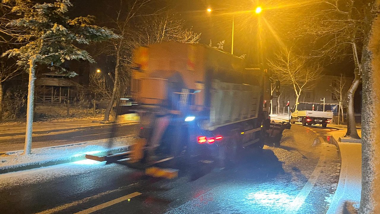 Körfez’de kar timi sahada