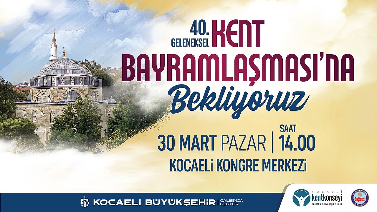 Kent Konseyi Başkanı Kadir Çetin Bayram Mesajı yayınladı: