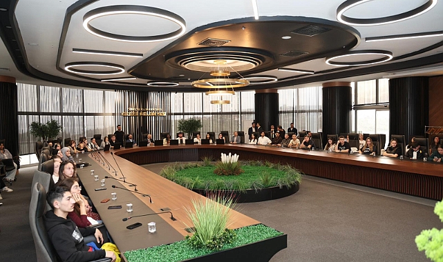 Başkan Büyükgöz Erasmus Öğrencileriyle Buluştu