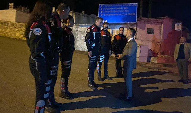 Vatandaşlarımızın Huzuru İçin Ekiplerimiz 24 Saat Sahada