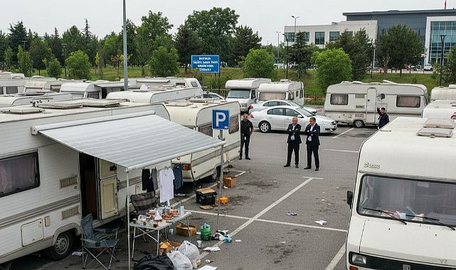 Otopark değil Karavan Park !