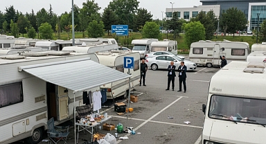 Otopark değil Karavan Park !