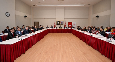 Tarımsal Kuraklık İl Kriz Merkezi Toplantısı Vali Aktaş Başkanlığında Yapıldı