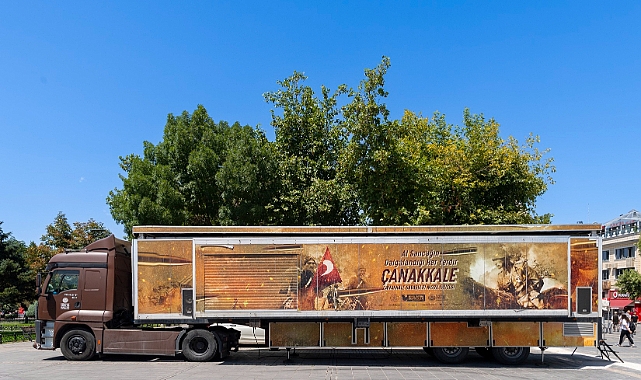 Türkiye’yi gezen Çanakkale Savaşları Mobil Müzesi Tırı Gebze’ye geliyor.