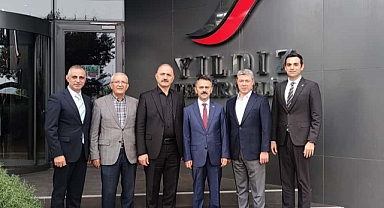 Vali İlhami Aktaş’tan Yıldız Demir Çelik’e Ziyaret