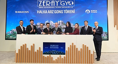 Borsa İstanbul’da gong Zeray GYO için çaldı