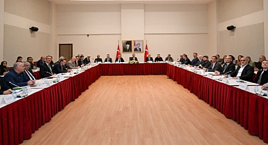 İl Hayvanları Koruma Kurulu Toplantısı Vali Aktaş Başkanlığında Yapıldı