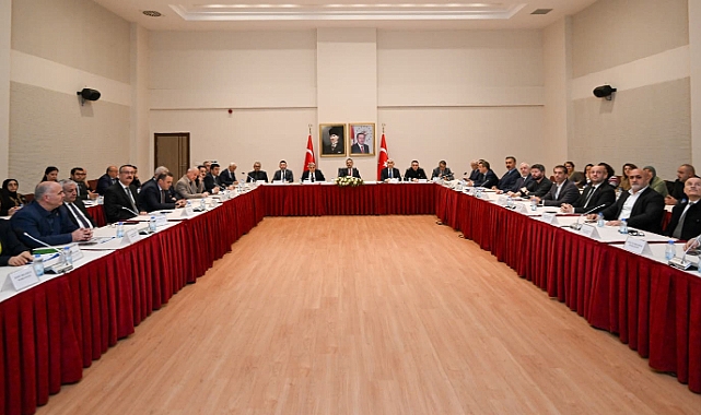 İl Hayvanları Koruma Kurulu Toplantısı Vali Aktaş Başkanlığında Yapıldı