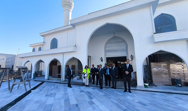 Vali Aktaş, KOBİ OSB Cami’nde İncelemelerde Bulundu