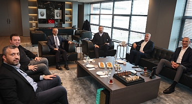 Başkan Çiftçi’den, Hidayet Türkoğlu’na ziyaret