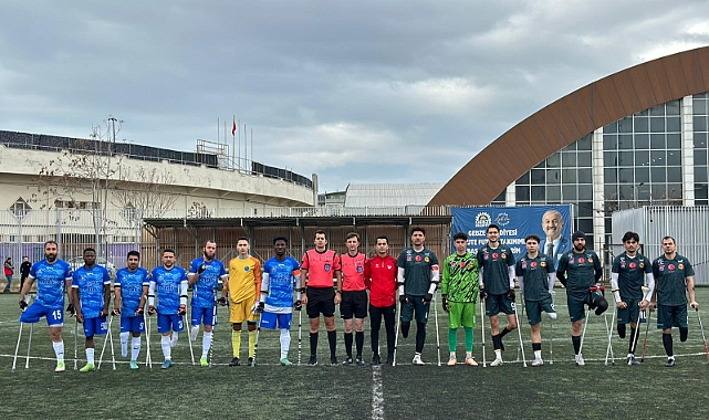 Gebze Belediyesi Ampute Futbol’dan Bir Galibiyet Daha