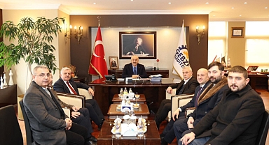 MHP İl Başkanı Tuncay Batı'dan Başkan Büyükgöz’e Ziyaret