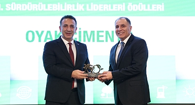 OYAK Çimento’ya “Sürdürülebilirlik Liderleri” Ödülü