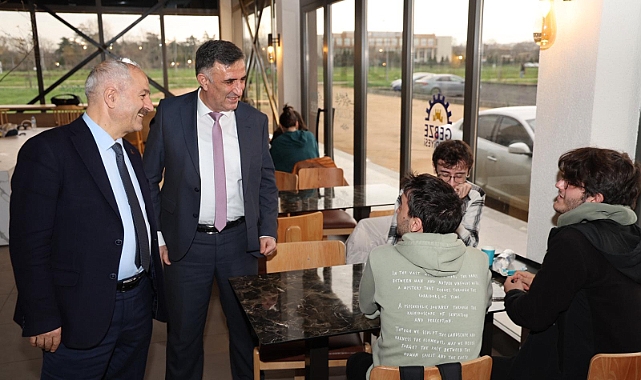 BAŞKAN BÜYÜKGÖZ’DEN GÜZİDE KAMPÜS ZİYARETİ