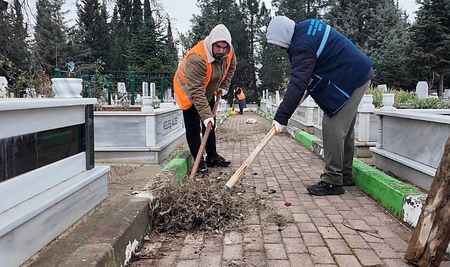 Çayırova’da camiler ve mezarlıklar Ramazan’a hazır