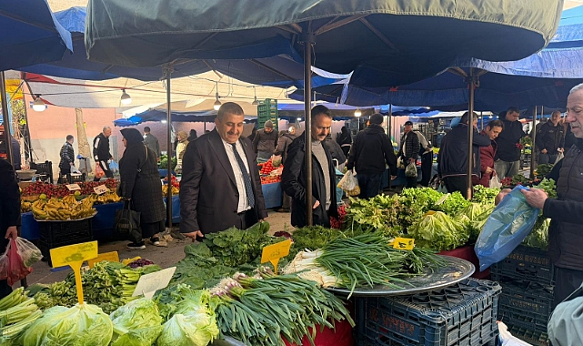 Ali Aktaş’tan Pazarcı Esnafına Yakın İlgi