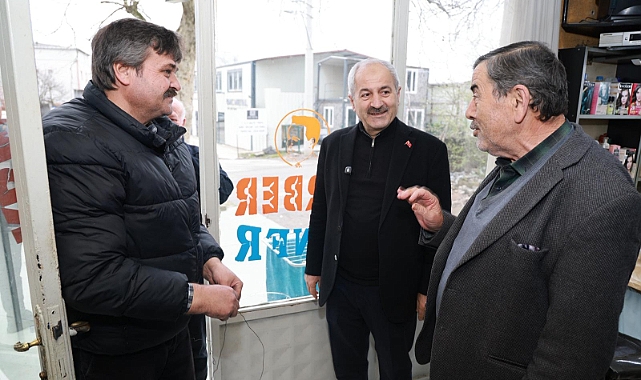 Başkan Büyükgöz Balçık Mahallesi Esnafını Ziyaret Etti