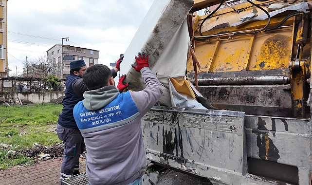 Çayırova Belediyesi’nden kaba atık uyarısı