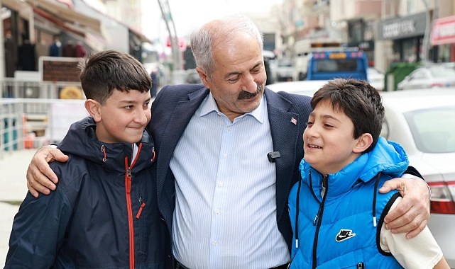 Beş Başkan Şehit Numan Dede Caddesi Esnafıyla Buluştu  