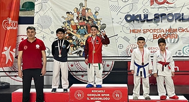 Çayırova’ya karatede 16 madalya birden  