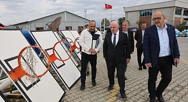 DARICA BELEDİYESİ KENT MOBİLYALARINI KENDİ BÜNYESİNDE ÜRETİYOR