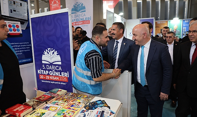 DARICA’DA KİTAPLA BULUŞMA ZAMANI: 5. DARICA KİTAP FUARI KAPILARINI AÇTI 