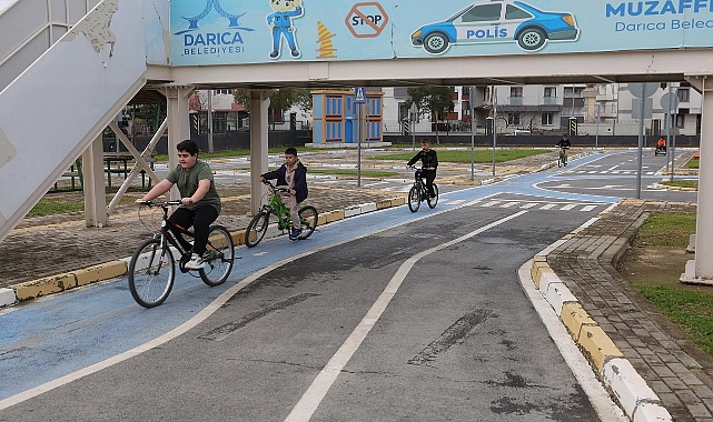 Darıca’da trafik bilinci küçük yaşta kazandırılıyor