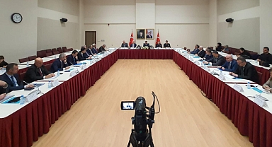 Genişletilmiş İl Güvenlik, Asayiş ve Koordinasyon Toplantısı, Vali Aktaş Başkanlığında Yapıldı