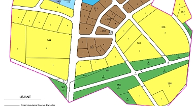 KADILLI MAHALLESİ YEDİYER’DE 11 HEKTAR ALANDA İMAR UYGULAMASI TAMAMLANDI