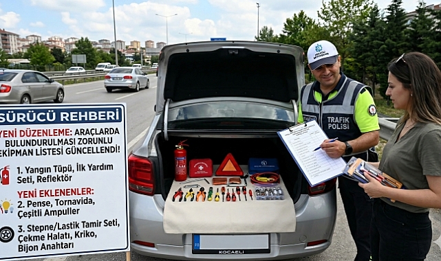 Araç Sahipleri Dikkat: Zorunlu Ekipman Listesi Genişledi! Eksik Malzemeye Ağır Ceza Yolda