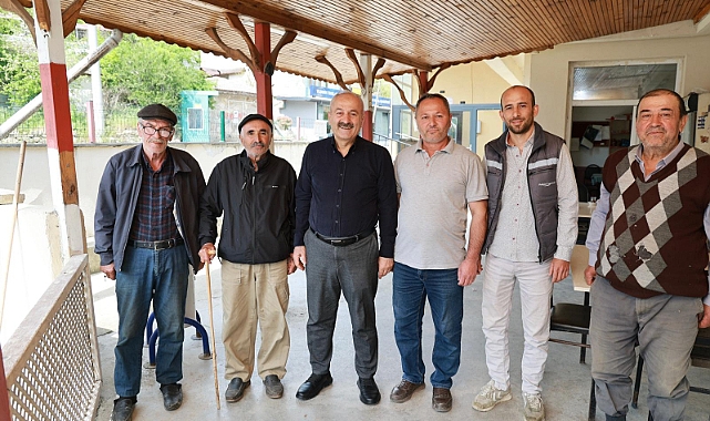 Başkan Büyükgöz Yağcılar Köyü’nde Vatandaşlarla Buluştu