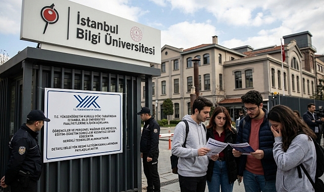 YÖK'ten İstanbul Bilgi Üniversitesi Açıklaması: