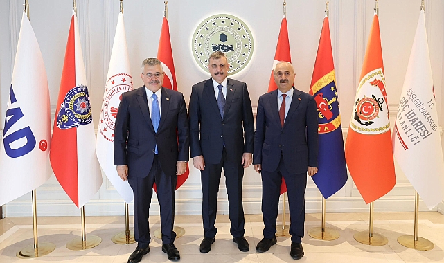 Başkan Büyükgöz’den İçişleri Bakanı Çiftçi’ye Ziyaret