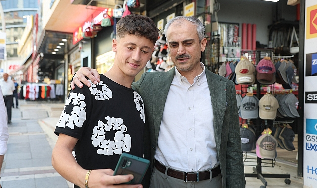 Başkan Çiftçi, güne esnaf ziyaretiyle başladı