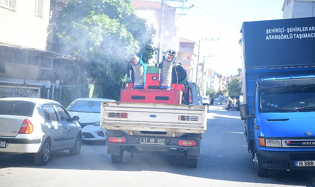 Çayırova’da vektörle mücadele sürüyor  