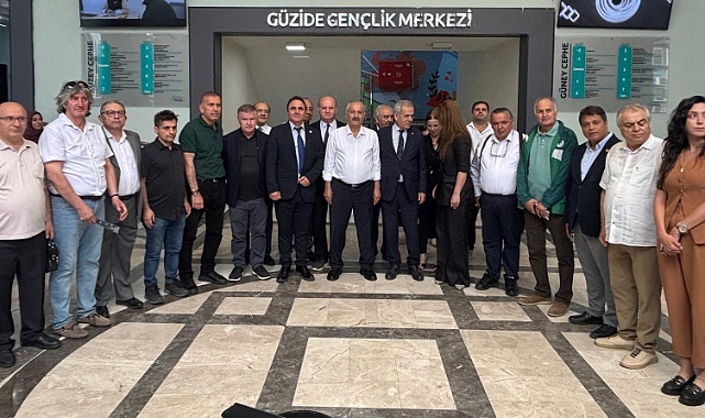 GEBZE, TGF VE BASIN VAKFI YÖNETİMİNİ AĞIRLADI