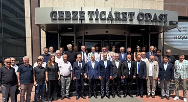 GEBZE, TGF VE BASIN VAKFI YÖNETİMİNİ AĞIRLADI