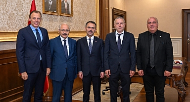 GEPOSB’da Güven Tazeleyen Kantarcı ve Yeni Yönetiminden Vali Aktaş’a Ziyaret