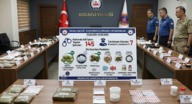 Kocaeli'de Zehir Tacirlerine Ağır Darbe: 7 Tutuklama!