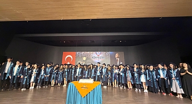 KÖRFEZİM EĞİTİM KURUMLARI LİSEYE GEÇİŞ TÖRENi MUHTEŞEMDİ
