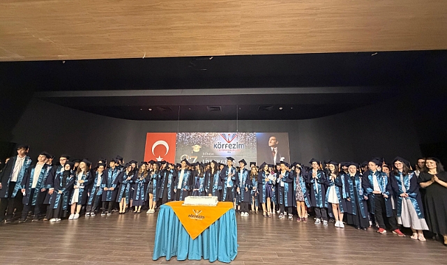 KÖRFEZİM EĞİTİM KURUMLARI LİSEYE GEÇİŞ TÖRENi MUHTEŞEMDİ