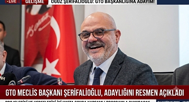 Oğuz Şerifalioğlu Adaylığını Açıkladı