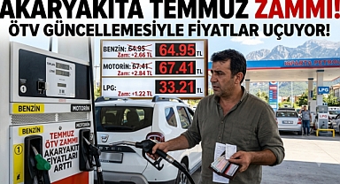 Temmuz Ayında Akaryakıta Dev ÖTV Zammı Geliyor!