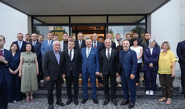 ASLANTAŞ, TOBB BAŞKANI HİSARCIKLIOĞLU İLE SAKARYA'DA BİR ARAYA GELDİ