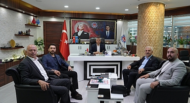 ASLANTAŞ, TÜRK METAL SENDİKASI GEBZE 1 NO'LU ŞUBESİ'Nİ ZİYARET ETTİ