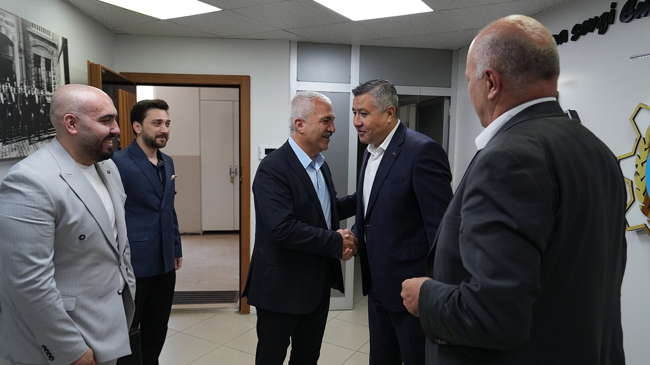 ASLANTAŞ, TÜRK METAL SENDİKASI GEBZE 1 NO'LU ŞUBESİ'Nİ ZİYARET ETTİ