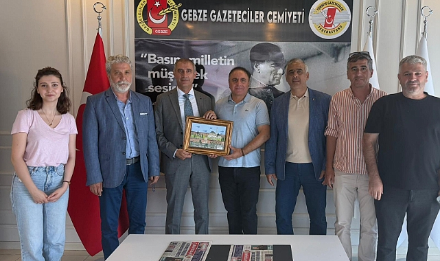 Atletizm Federasyonu’ndan Gebze Gazeteciler Cemiyeti’ne Ziyaret